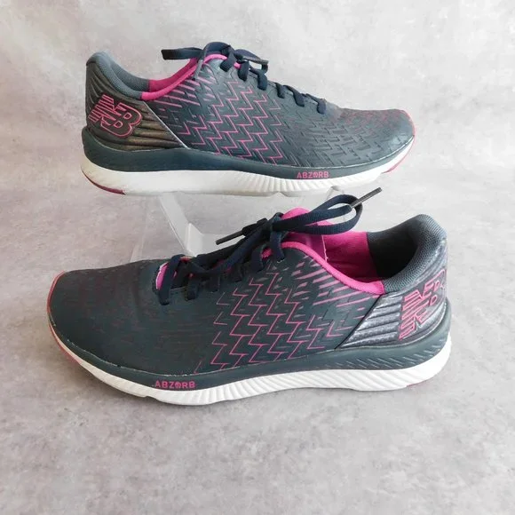 New Balance Womens Razah V1 WRZHLP1 Blue Running Shoes Sneakers Size 8